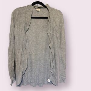 a new day Open Cardigan, Grey, Long Sleeve